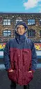 Parka Larga Bicolor
