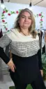Sweater Puntos Negros Cuello Redondo 