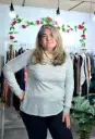 Sweater Rayado Cuello Redondo