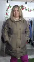 Chaqueta Larga a Broches Acinturada