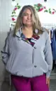 Chaqueta Botones Plomo/Dorado