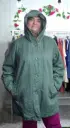 Parka Larga con Gorro