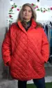 Chaqueta Larga sin Gorro a Broches