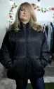 Chaqueta Oversize con Canguro y Medio Cierre