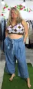 Pantalón Pierna Ancha con Lazo