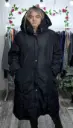 Parka Larga con Cuello