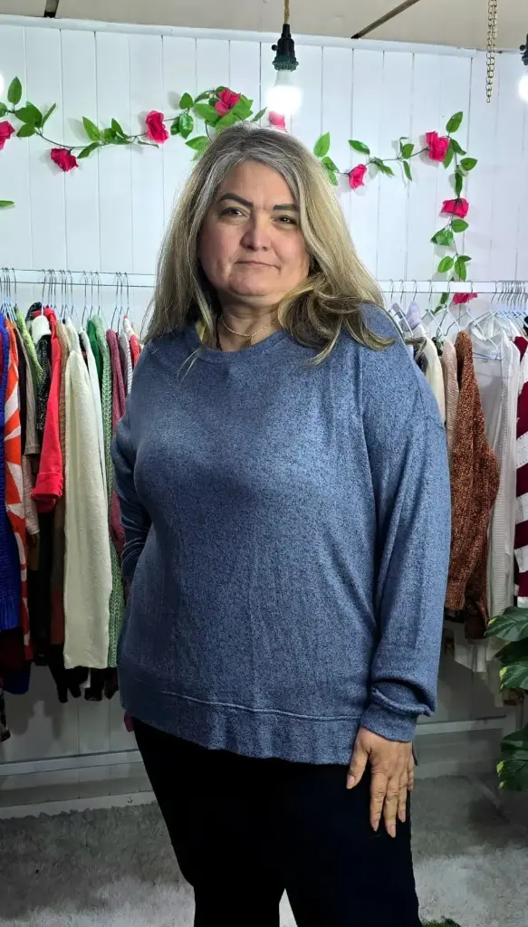 Sweater/Polerón Cuello Redondo