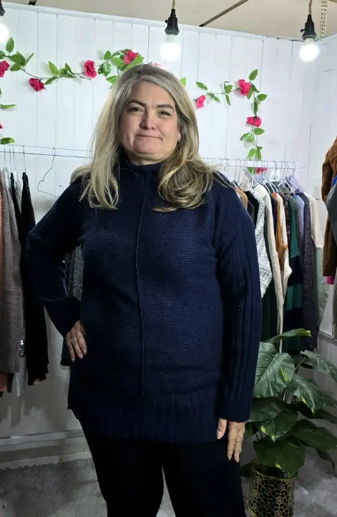 Sweater Cuello Cerrado