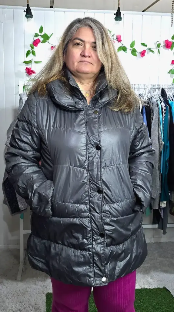 Parka Larga sin Gorro Lisa