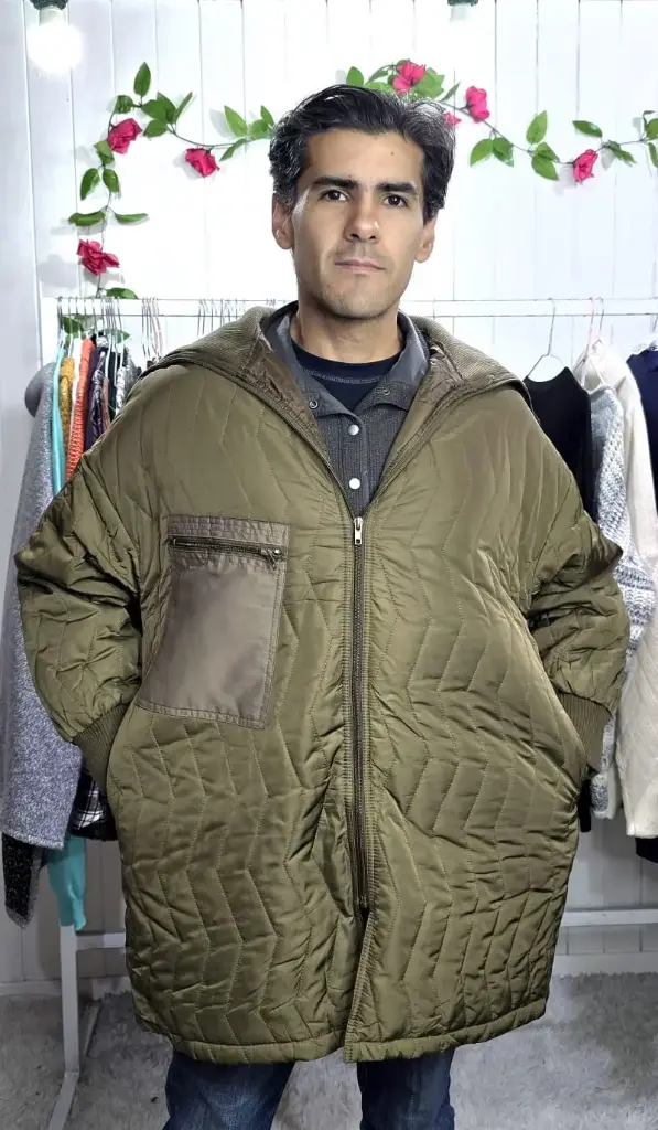 Parka Cuello Amplio