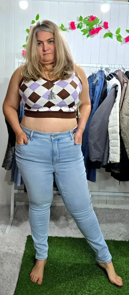 Jean Celeste Elasticado Pitillo