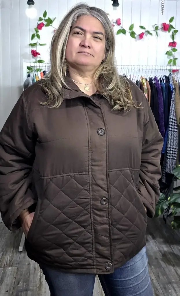 Parka Café sin Gorro