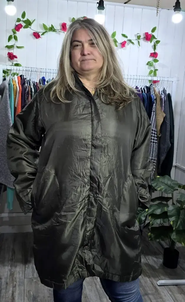 Parka Larga Cuello Beetle
