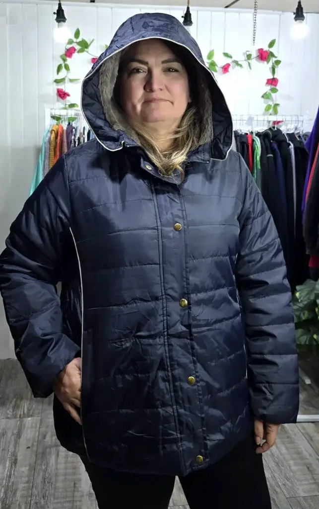 Parka con Gorro Forro Peludo